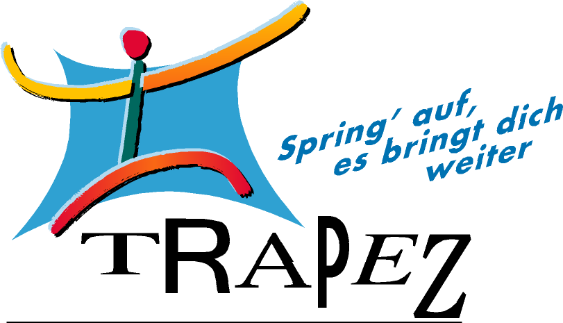 Logo des Projekts - Trapez, spring auf, es bringt dich weiter