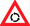 Symbol für Verkehrszeichen Kreisverkehr